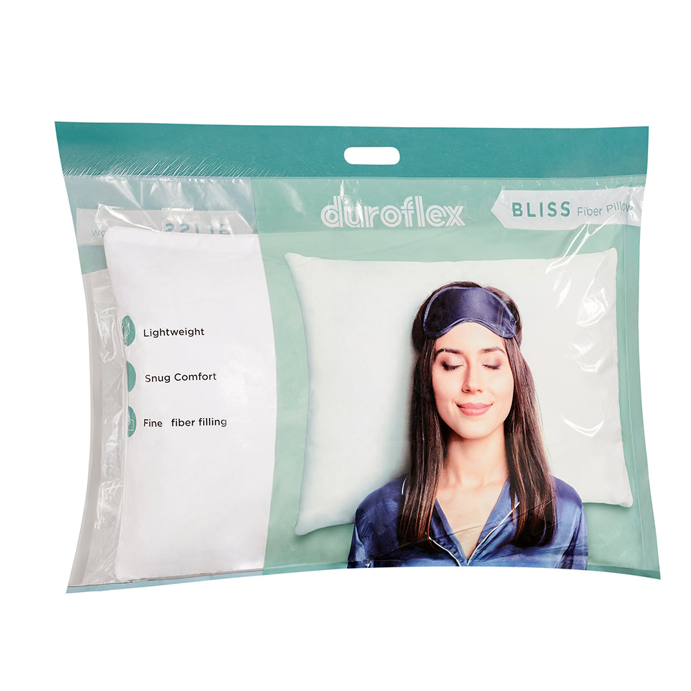 Bliss High Quality Fibre Pillow (Qty : 2)