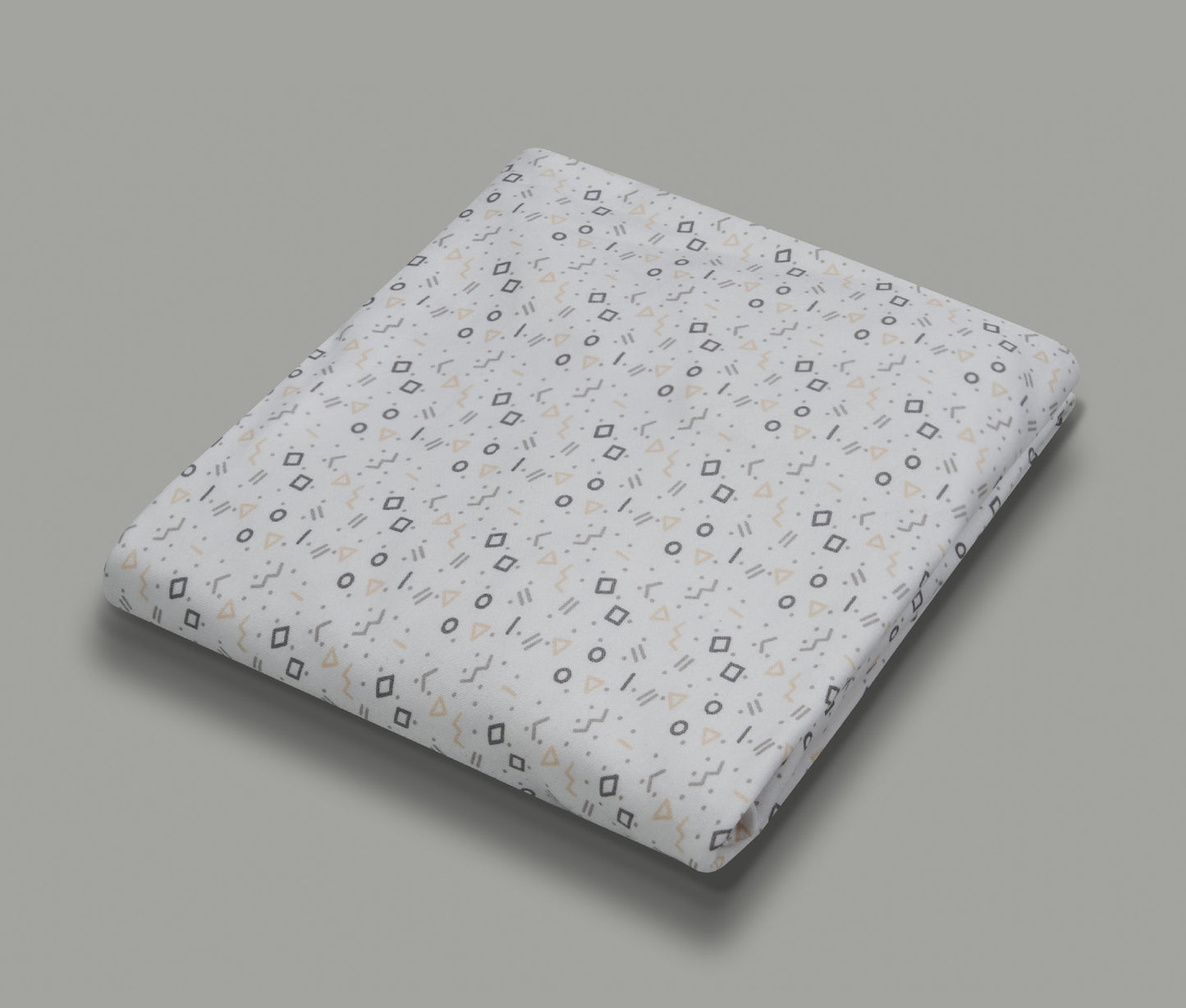 EcoNap Baby Crib Natural Latex Mattress - Shapes Bundle (with Mattress Protector and Fitted Sheet)