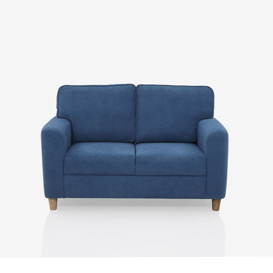 Utopia Blue Fabric 2 Seater Sofa