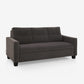 Ease Grey Fabric 3 Seater Sofa