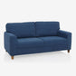 Utopia Blue Fabric 3 Seater Sofa