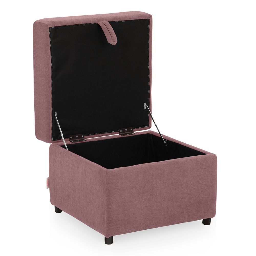 Dusky Pink Ottoman