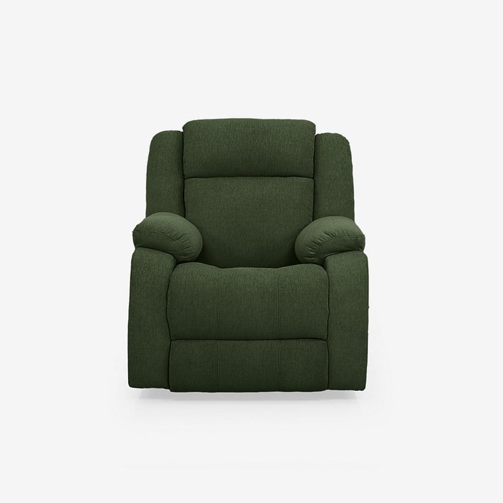 Avalon Sap Green Fabric Recliner