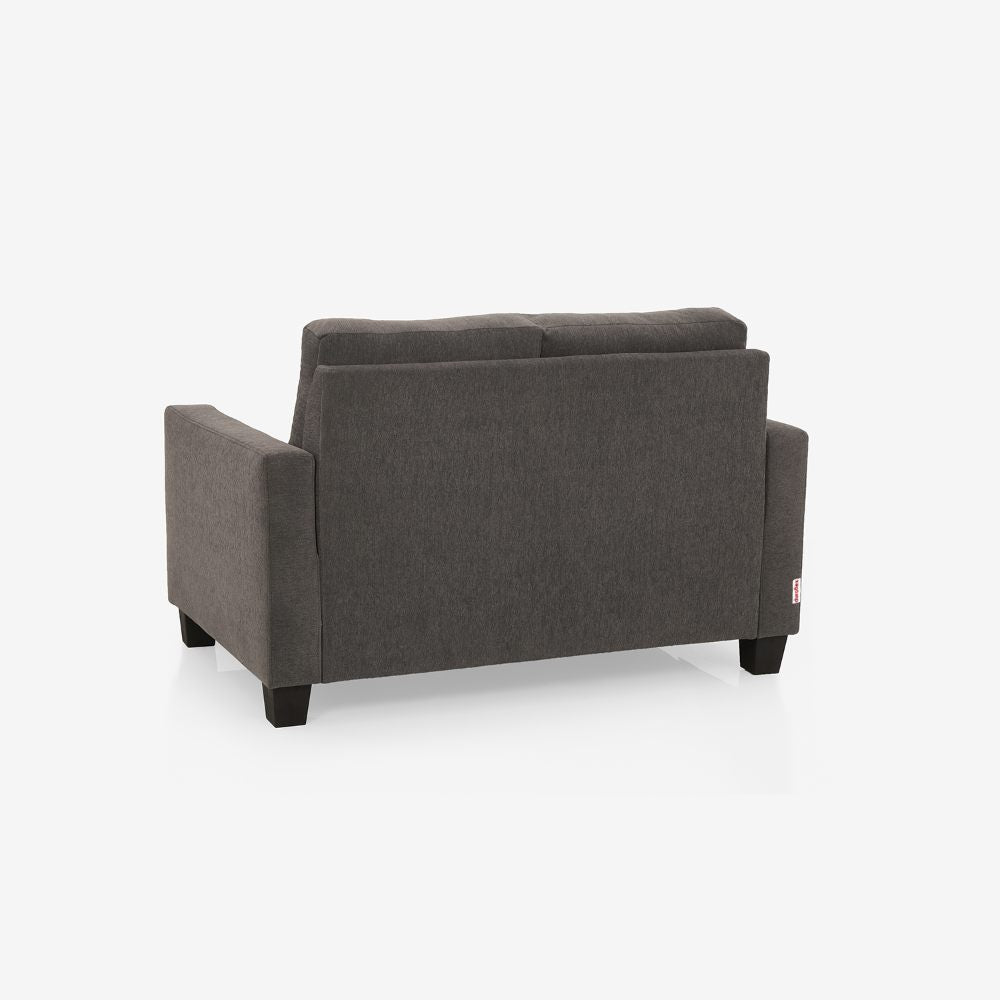 Ease Grey Fabric 2 Seater Sofa