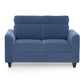 Zivo Plus Twilight Blue Fabric 2 Seater Sofa