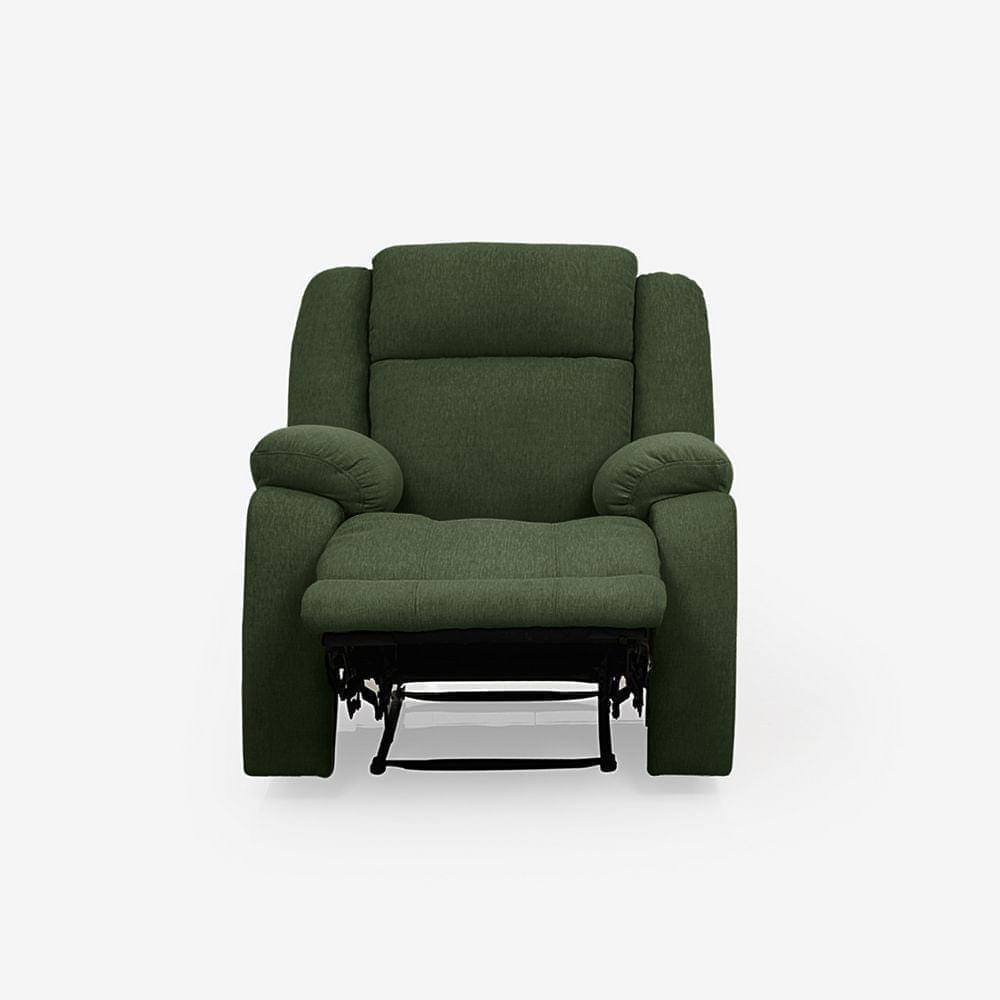 Avalon Sap Green Fabric Recliner