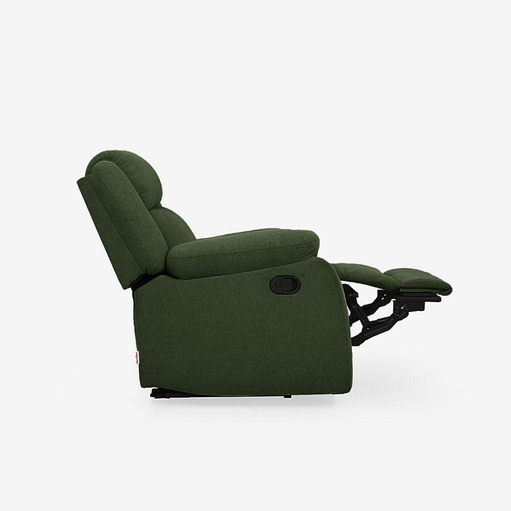 Avalon Sap Green Fabric Recliner