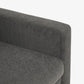 Ease Grey Fabric 3 Seater Sofa