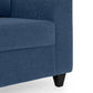 Zivo Plus Twilight Blue Fabric Sofa Set 3 Seater Sofa