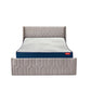 Wave Plus Adjustable Bed with Tranquil Lime Shell Upholstered Bed and Livein Orthopedic Mattress