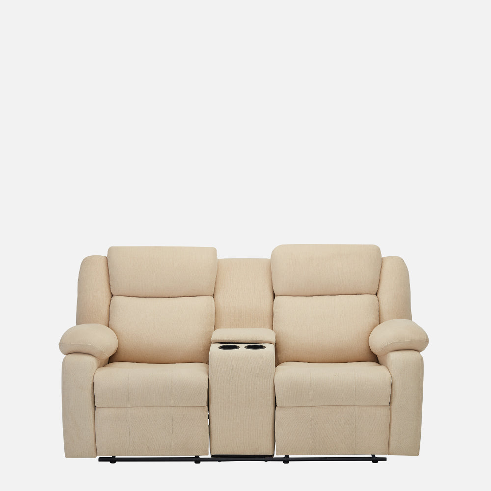 Avalon E Twin Motorized Iconic Beige Recliner