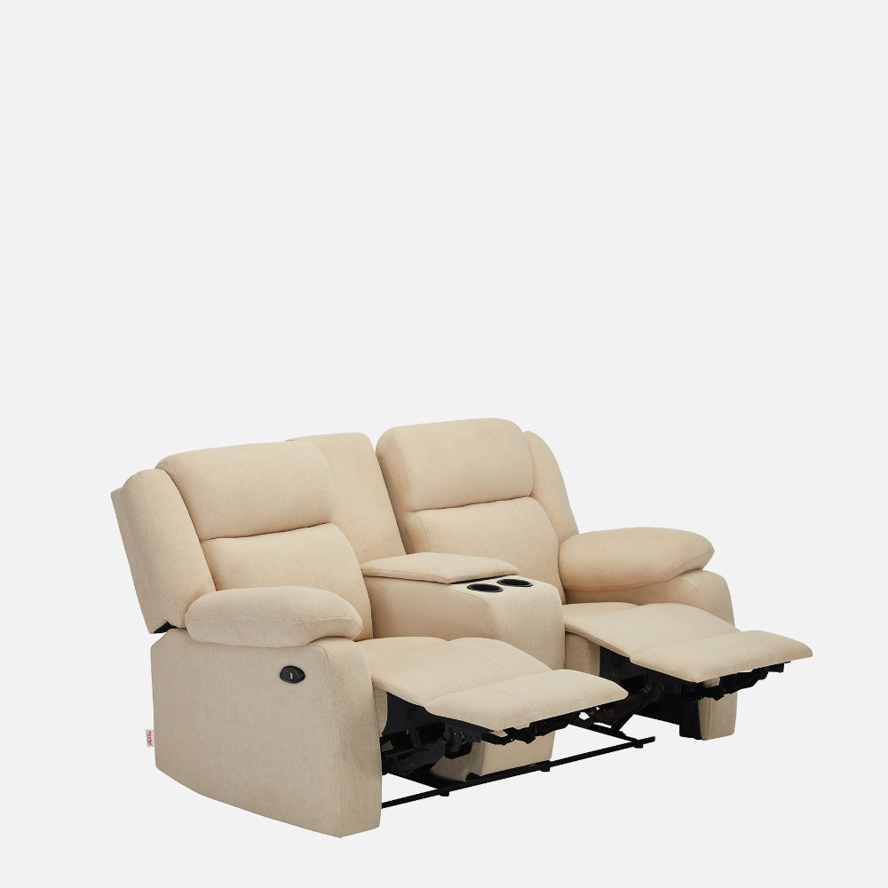 Avalon E Twin Motorized Iconic Beige Recliner