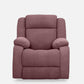 Avalon Motorized Electric Powered Pink Fabric Recliner