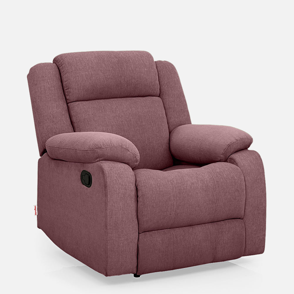 Avalon Pink Fabric Recliner