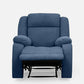 Avalon Blue Fabric Recliner