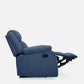 Avalon Blue Fabric Recliner