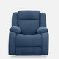 Avalon Blue Fabric Recliner