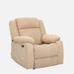 Avalon Motorized Electric Powered Beige Fabric Recliner