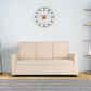 Ease Iconic Beige Fabric Sofa cum Bed