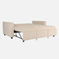 Ease Iconic Beige Fabric Sofa cum Bed