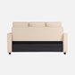 Ease Iconic Beige Fabric Sofa cum Bed