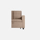 Ease Plaster Brown Fabric Sofa cum Bed