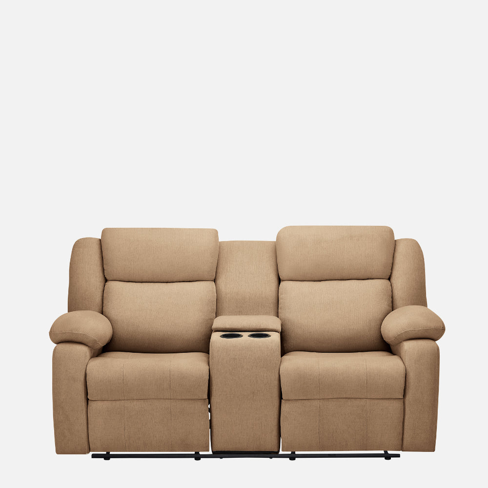 Avalon E Twin Motorized Plaster Brown Recliner