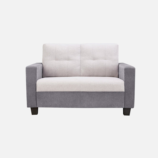 Ease Cool Grey Fabric 2 Seater Sofa