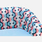 Meadow Light Cyan Interlace Loveseat