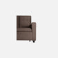 Ease Saddle Brown Fabric Sofa cum Bed