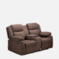 Avalon E Twin Motorized Saddle Brown Recliner