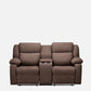 Avalon E Twin Motorized Saddle Brown Recliner