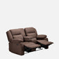 Avalon E Twin Motorized Saddle Brown Recliner