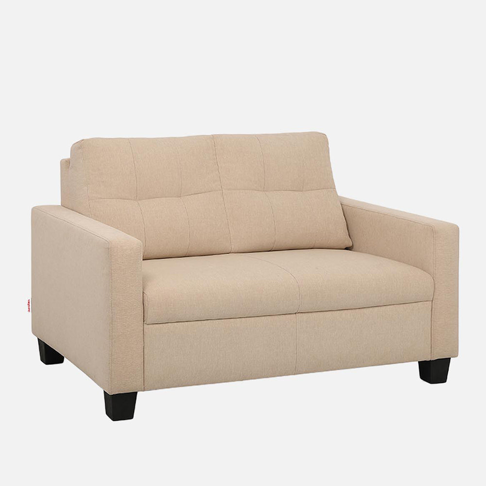 Ease Beige Fabric 2 Seater Sofa