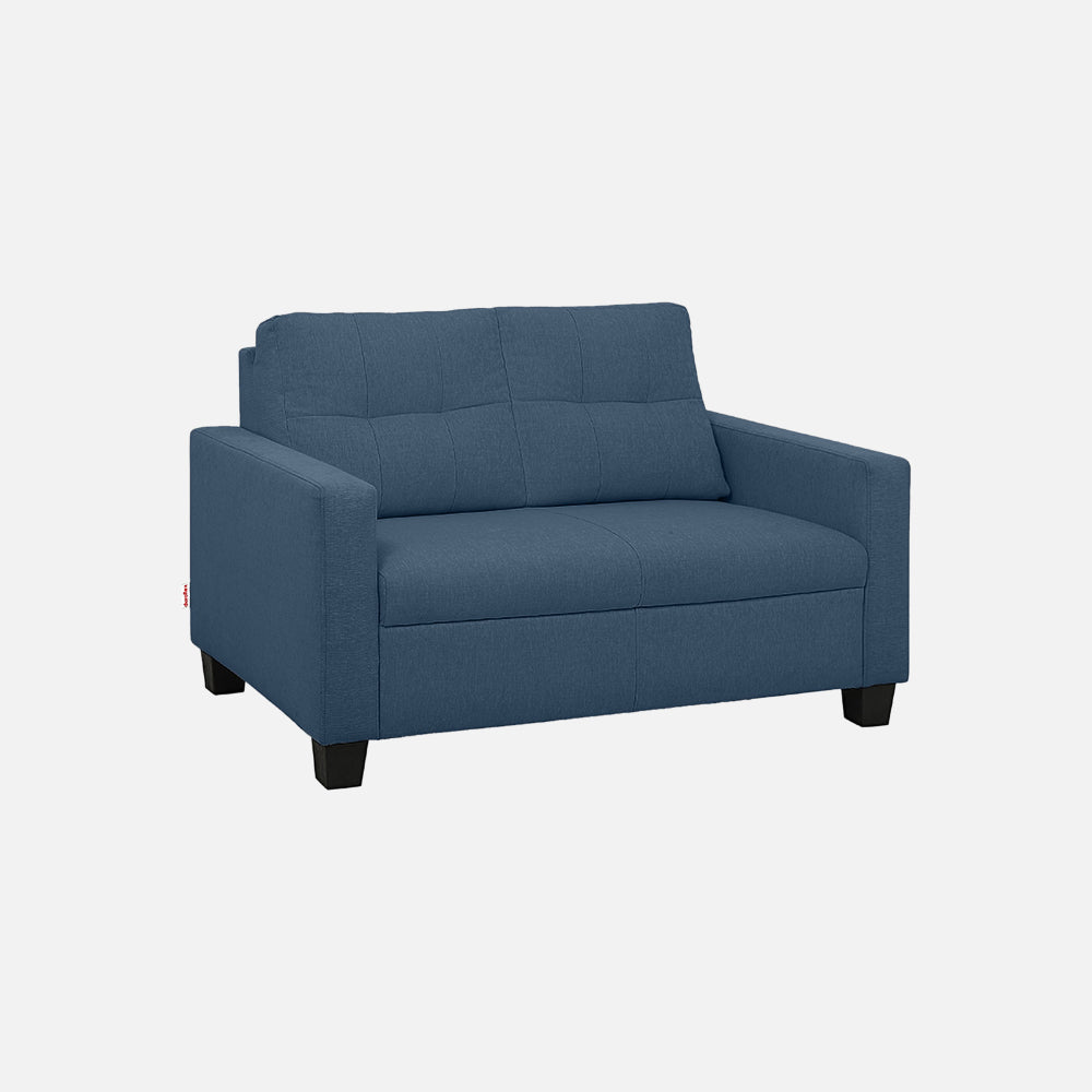 Ease Blue Fabric 2 Seater Sofa