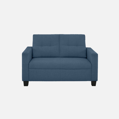 Ease Blue Fabric 2 Seater Sofa