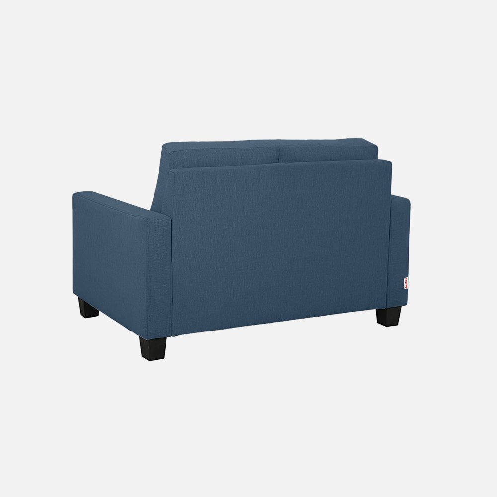 Ease Blue Fabric 2 Seater Sofa