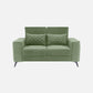 Eden Jade Green Fabric 2 Seater Sofa