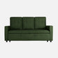 Ease Sap Green Fabric Sofa cum Bed