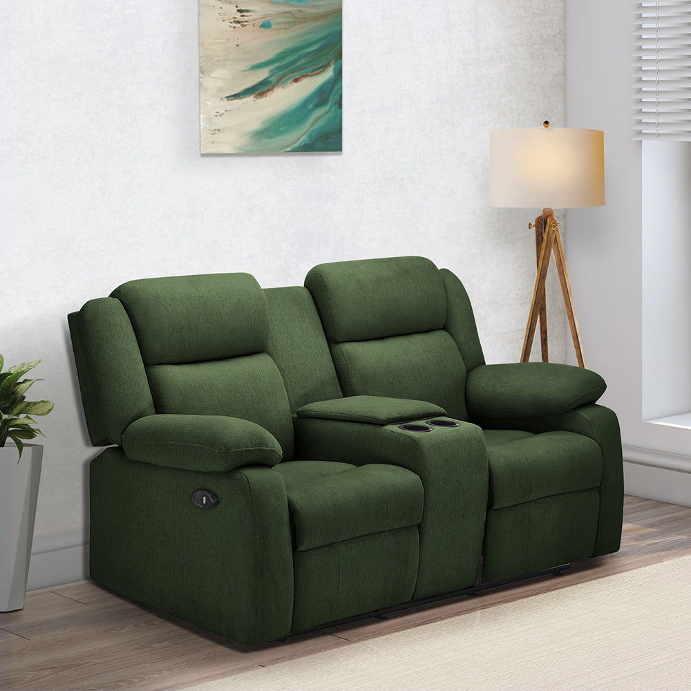 Avalon E Twin Motorized Sap Green Recliner