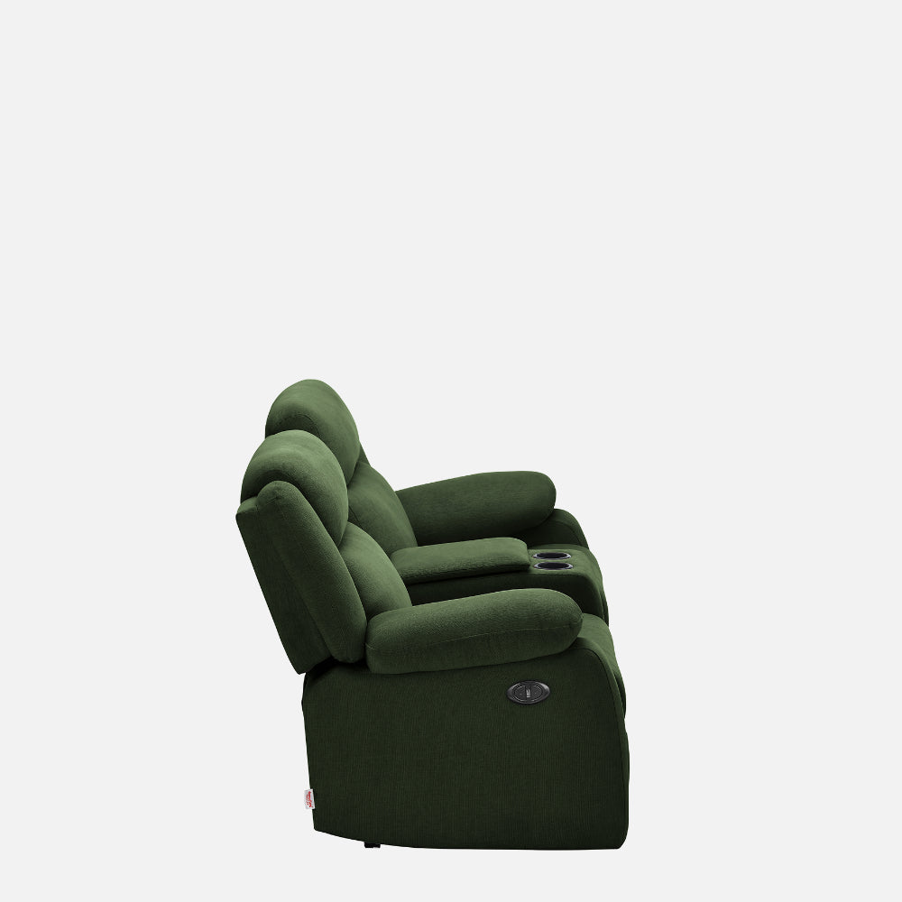 Avalon E Twin Motorized Sap Green Recliner