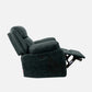 Avalon Motorized Electric Powered Midnight Blue Suede Recliner