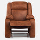 Avalon Desert Orange Suede Recliner