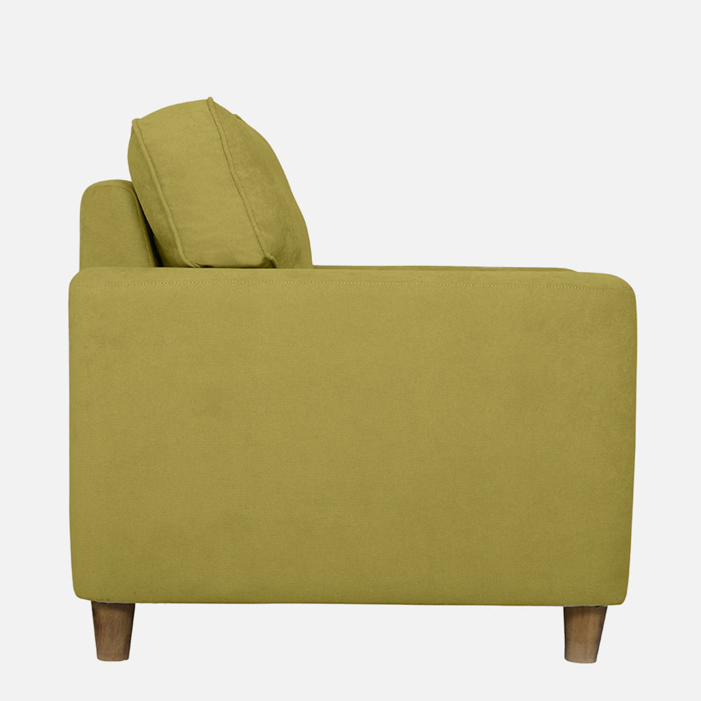 Utopia Green Fabric 2 seater sofa