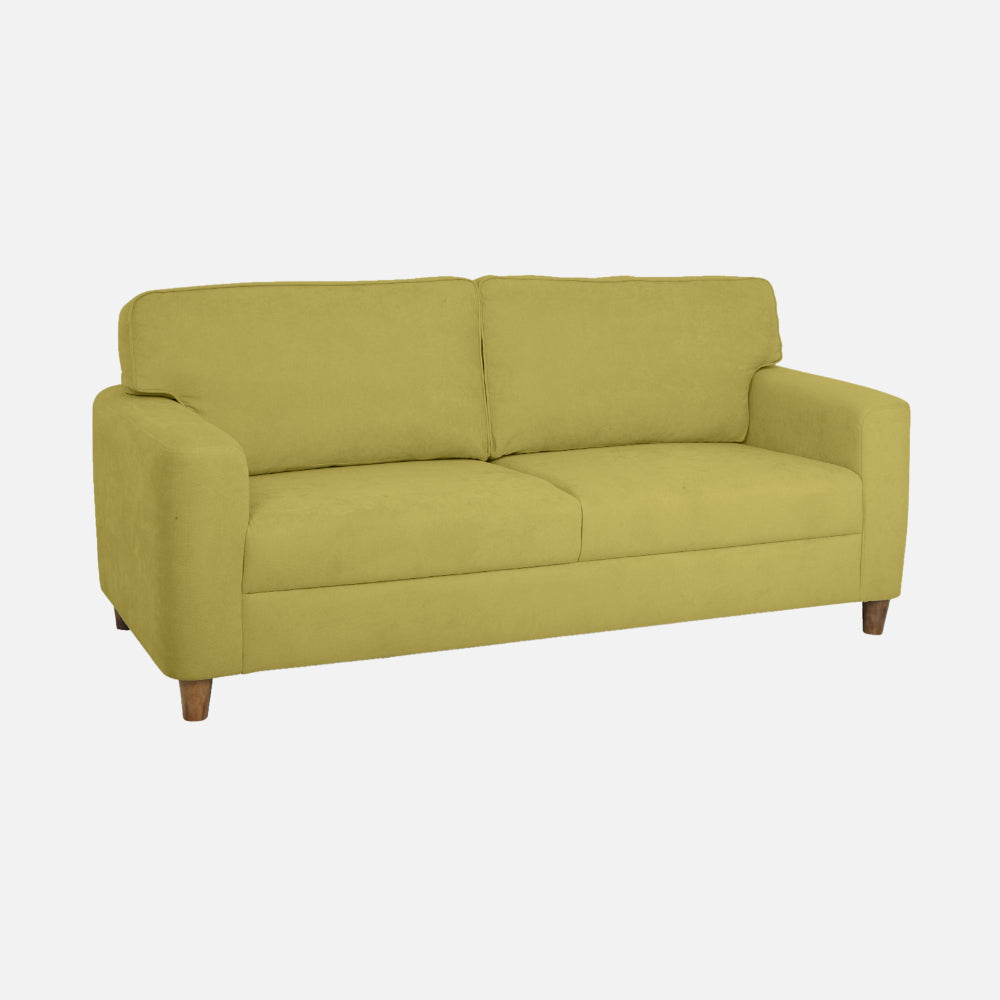 Utopia Green Fabric 3 Seater Sofa