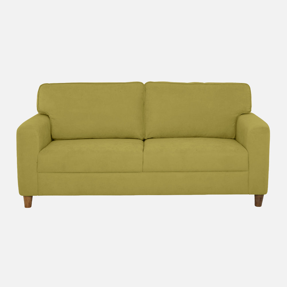 Utopia Green Fabric 3 Seater Sofa