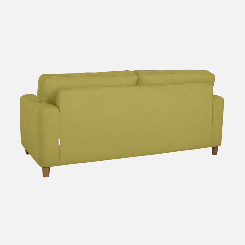 Utopia Green Fabric 3 Seater Sofa