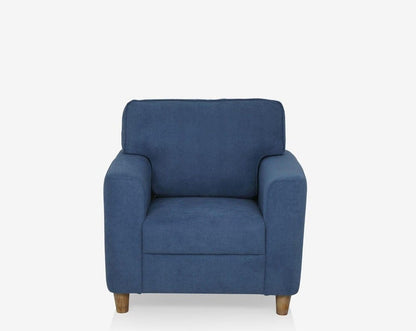 Utopia Blue Fabric Sofa