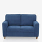 Utopia Blue Fabric Sofa