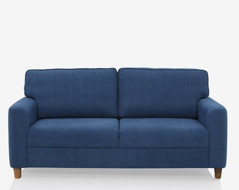 Utopia Blue Fabric Sofa